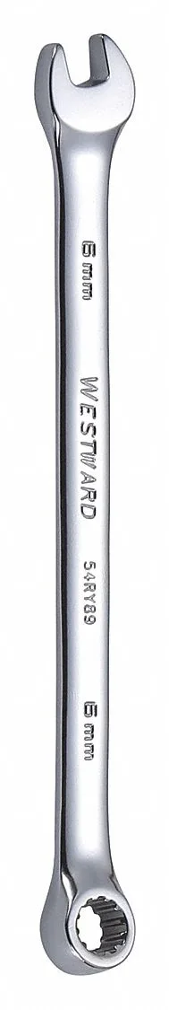 Chrome alloy steel combination wrench 6 mm offset head