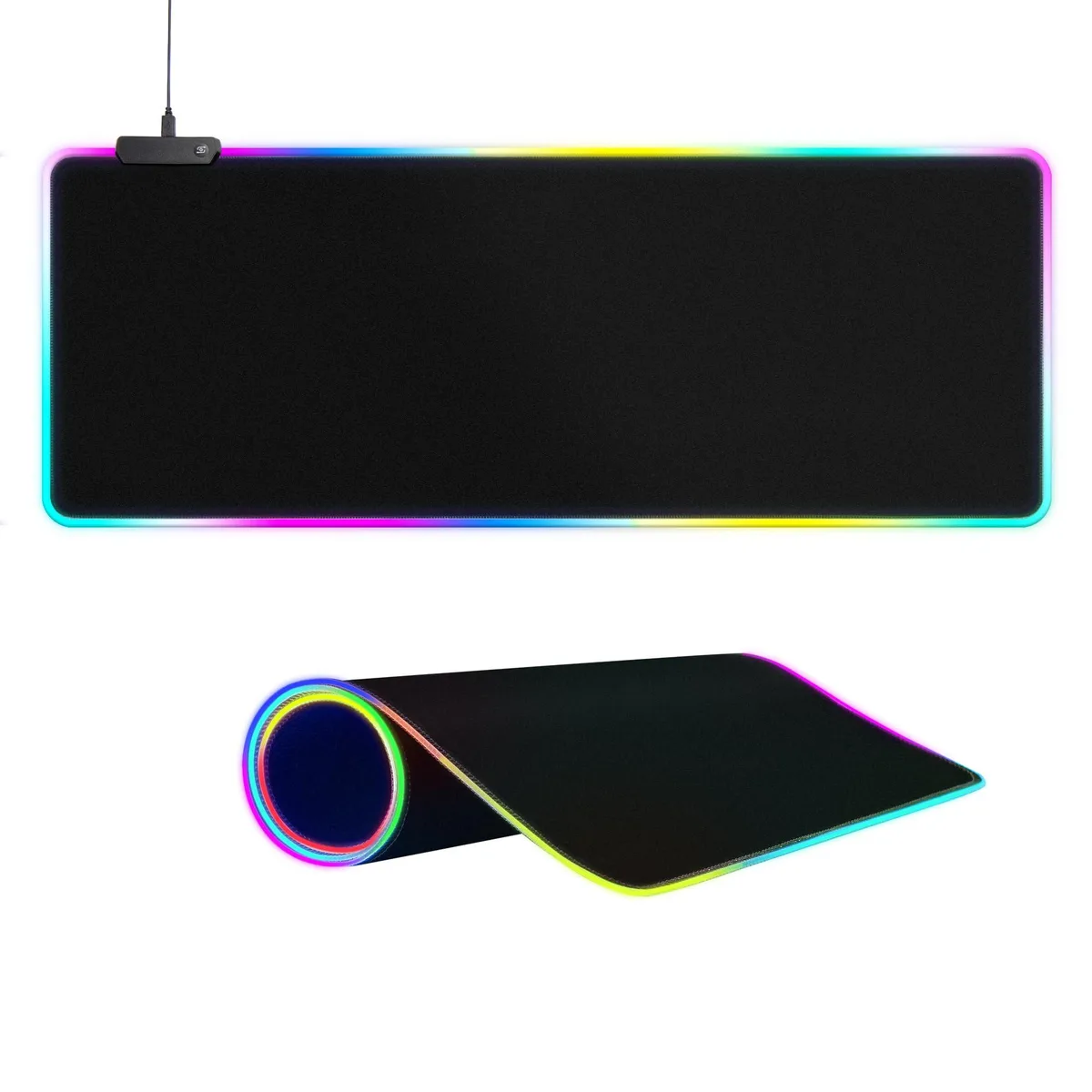 DNBeffulgent DNBeffulgent Large RGB Mouse Pad 31.5x11.8 in 15 Modes Touch Control — product photo