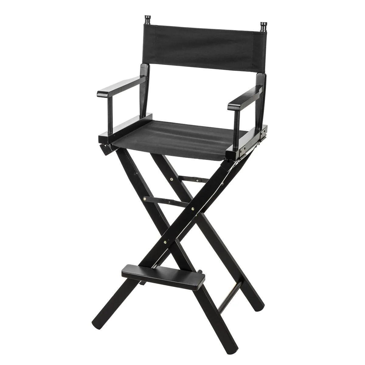 CLAR CLAR DC-30 Film Director's Chair Black Wood Black Seat &amp; Back — product photo