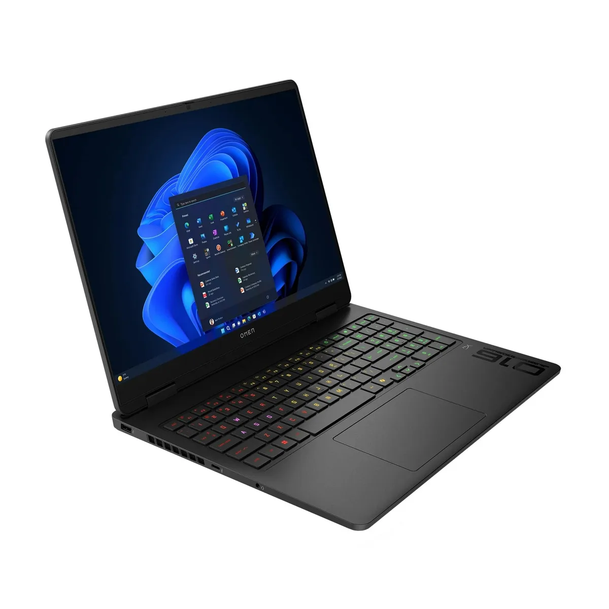 HP HP OMEN 16.0" QHD 165Hz Gaming Laptop Intel Core Ultra 5 225H RTX 5050 16GB DDR5 1TB Shadow — product photo