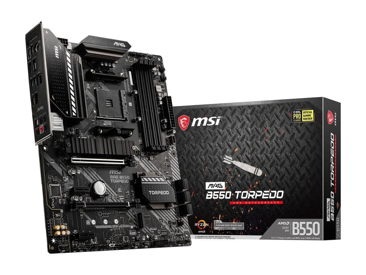 MSI MSI MAG B550 TORPEDO AM4 AMD Motherboard — product photo