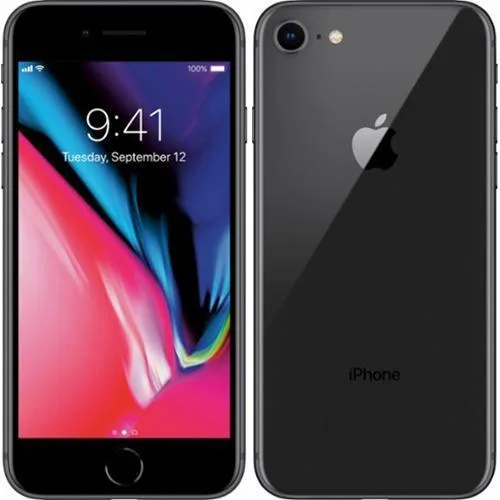 Apple Apple iPhone 8 A1905 64GB Space Gray cell phones - unlocked — product photo