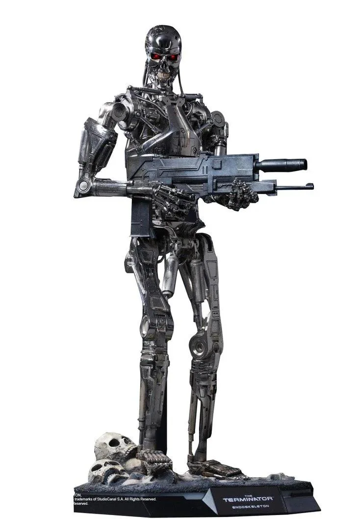Hot Toys Hot Toys QS002 The Terminator Endoskeleton Standard Edition action figure — product photo