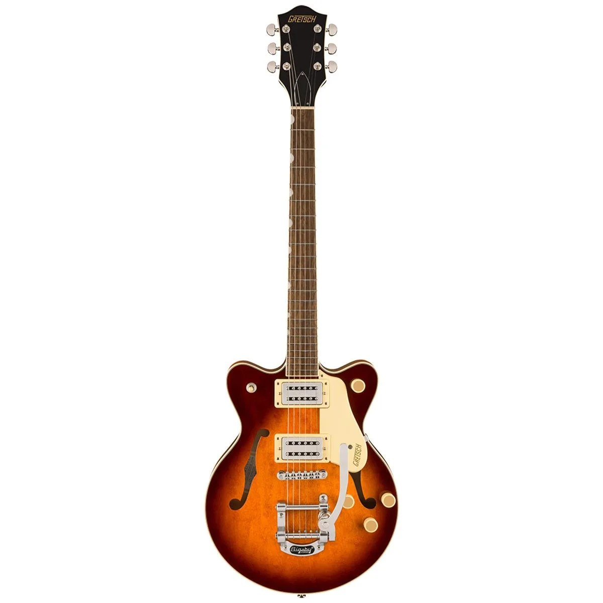 Gretsch Gretsch G2655T Streamliner Center Block Jr. Double-Cut with Bigsby Electric Guitar, Forge Glow — product photo