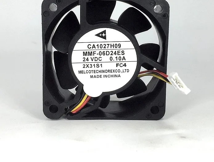 Fans Fans MMF-06D24ES-FC4Size 60x60x25mm 24V 0.1A case fan — product photo