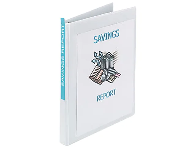 Avery Avery 19551 Showcase Reference View Binder 1/2" White — product photo