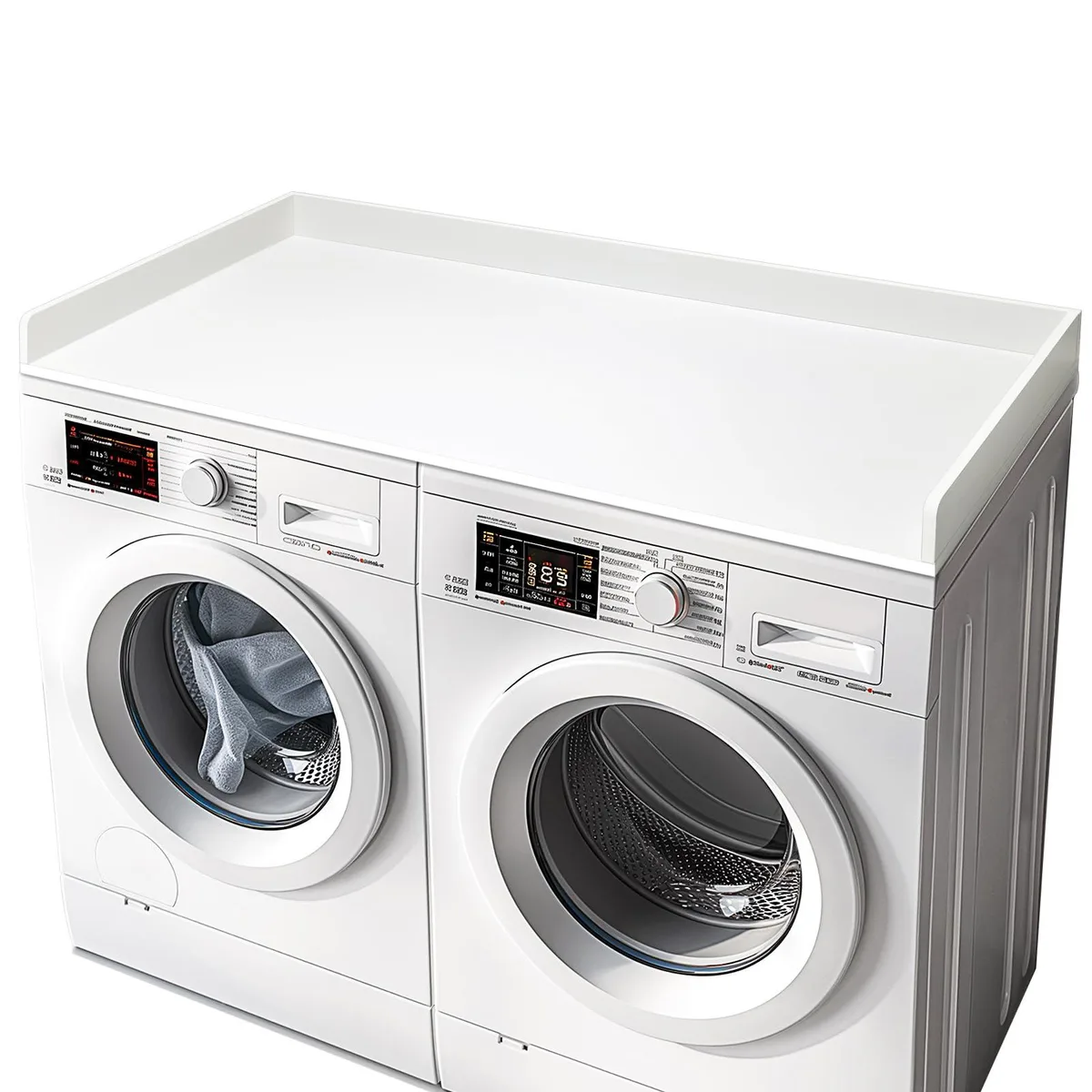  Daewoo GSWDT-001 Bamboo Washer Dryer Countertop 27.5"D x 54"W White — product photo