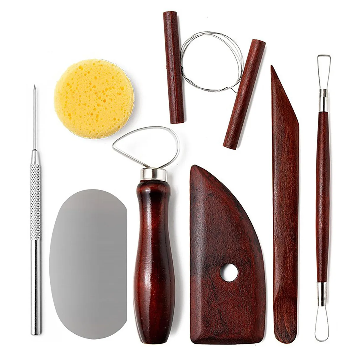  LINPHCEY CLAY-F-9PCS 8-Piece Clay Sculpting Tools Set — product photo