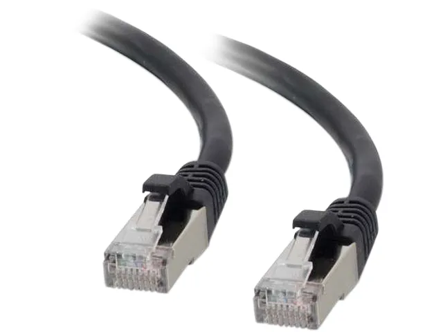 Cables To Go Cables To Go 00822 Cat6 network ethernet cable 25 ft black — product photo