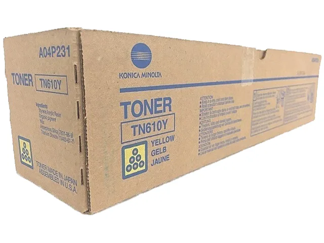 Konica Minolta Konica Minolta TN610Y Yellow Toner Cartridge (genuine brands) — product photo