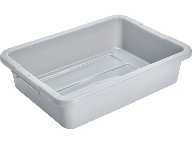 Rubbermaid Commercial Rubbermaid Commercial 3349GRACT 18.4 Quart Utility Box Plastic Gray 12 Carton — product photo