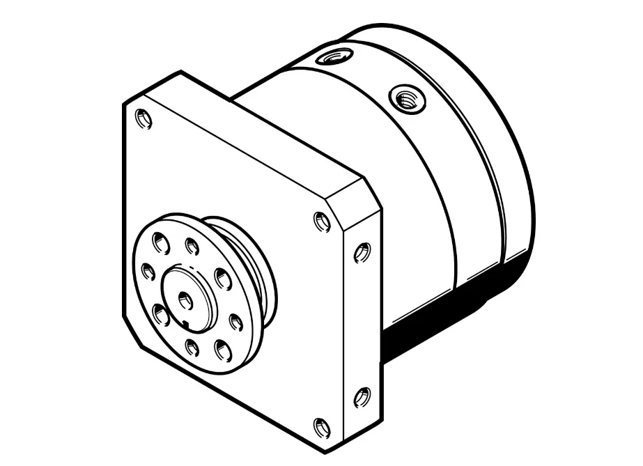 Festo Festo DSM-T-32-270-FW-A-B 1145131 Rotary Actuator electrician tool — product photo