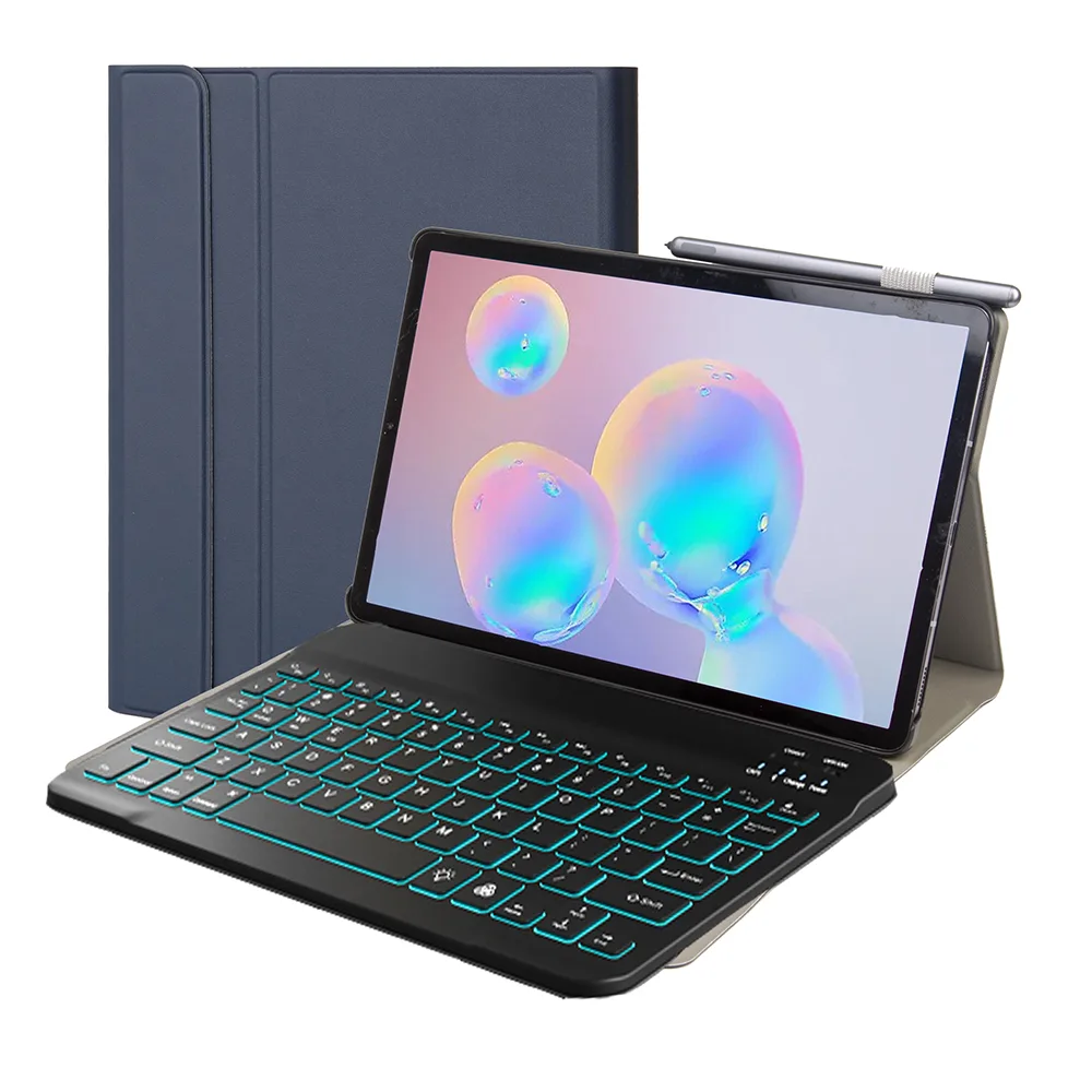Werleo Werleo Blue 10.4 inch Tablet Keyboard Case with Pen Holder — product photo
