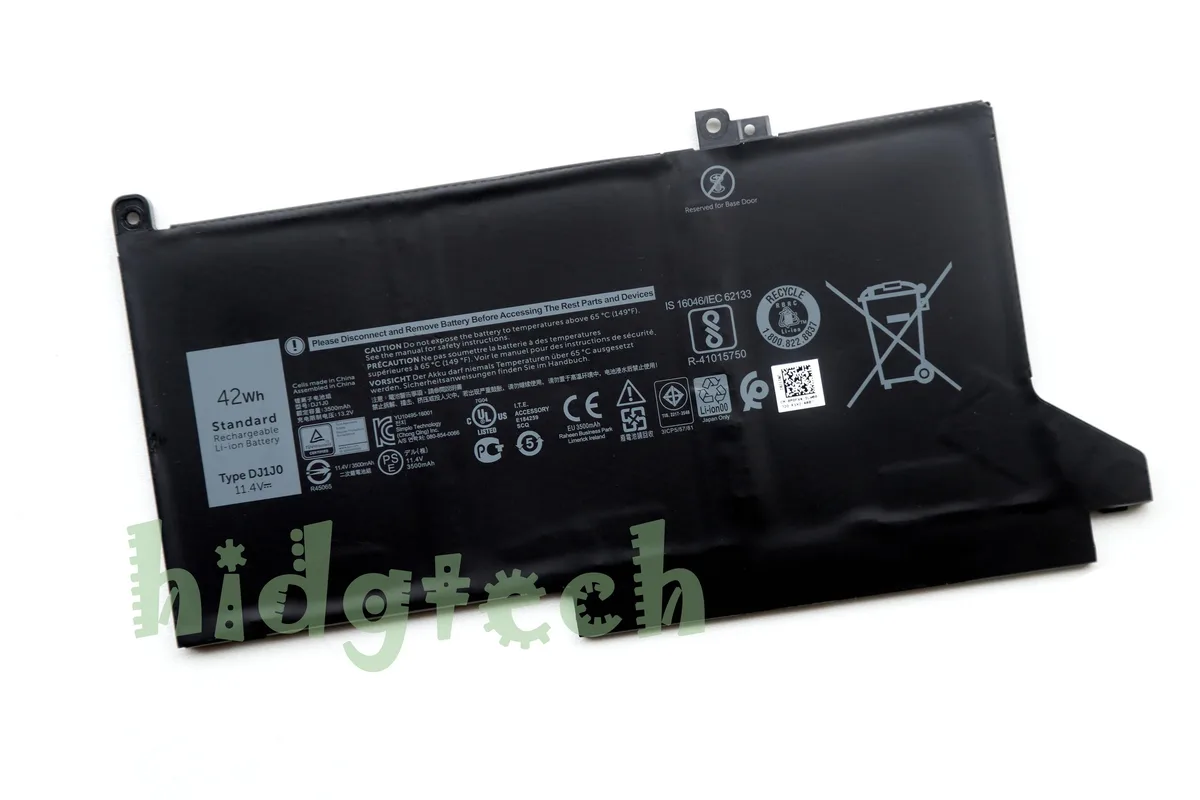 Beisite Beisite DJ1J0 11.4V 42Wh laptop battery for Latitude 7280 7290 7380 7390 7480 7490 — product photo