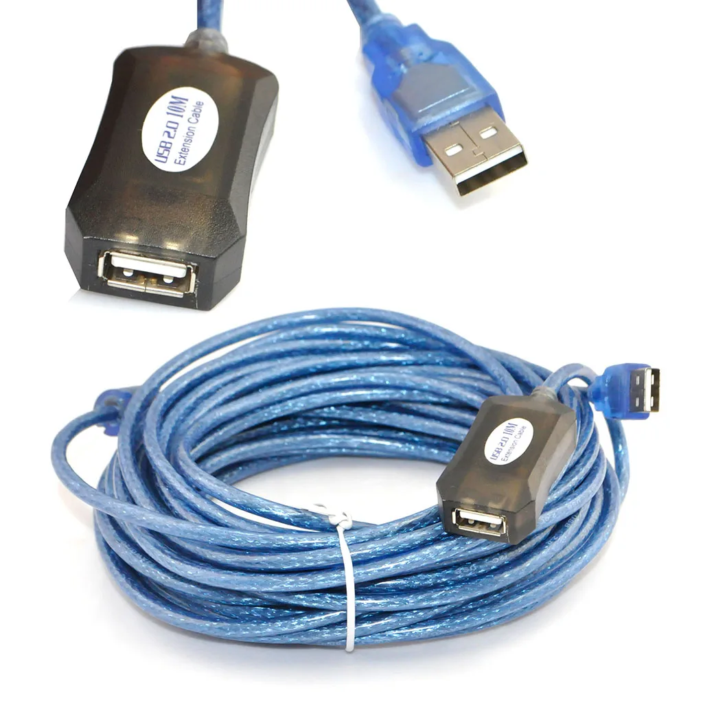 iKKEGOL iKKEGOL USB 2.0 Extension Cable 10M 33ft Light Blue A Male to A Female — product photo