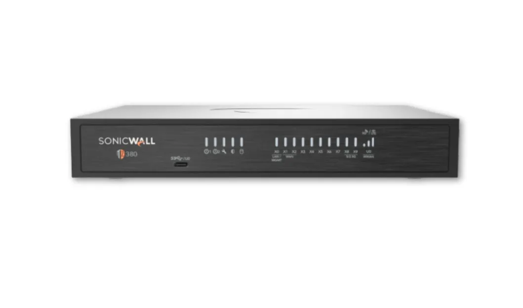 SonicWall SonicWall TZ 380 03-SSC-6945 firewall appliance — product photo