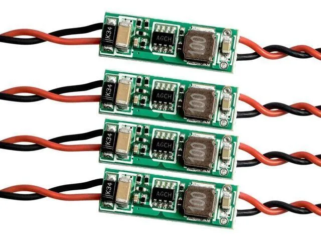 LORDWORLD LORDWORLD PW-D Buck Converter 6-24V 5V 1.5A 4pcs 17x5.5mm — product photo