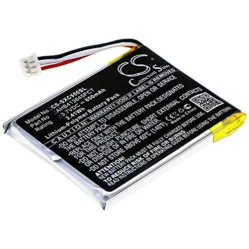  Cameron Sino Battery for Sennheiser MB 660, PXC 550 650mAh 3.7V — product photo