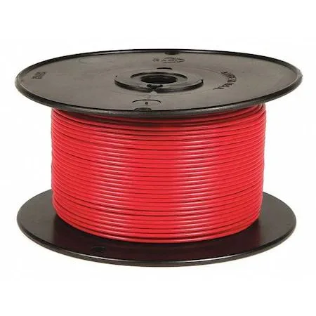 Value Brand Value Brand 87-5500 Primary Wire GPT 10 AWG Red Stranded 60V 500 ft — product photo