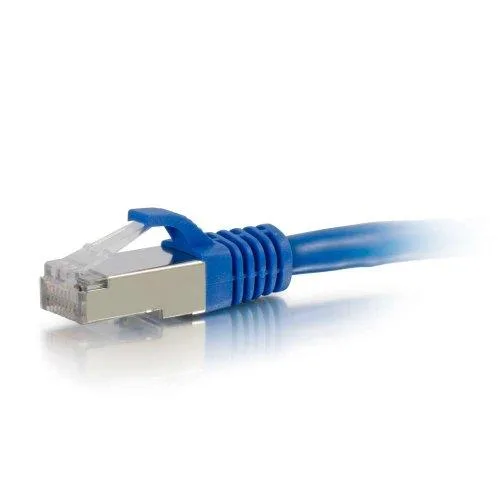 C2G-Kvm &amp; Networking C2G-Kvm &amp; Networking 00803 15 ft Cat6 STP Snagless Blue network ethernet cable — product photo