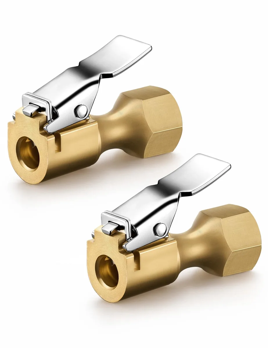 KEHIPI KEHIPI Air Chuck Heavy Duty Open Flow Lock On Yellow — product photo