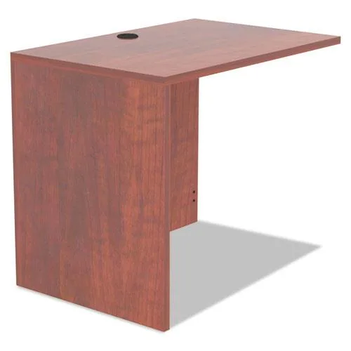 Alera Alera Valencia Reversible Return/Bridge Shell 35w x 23.63d Medium Cherry — product photo