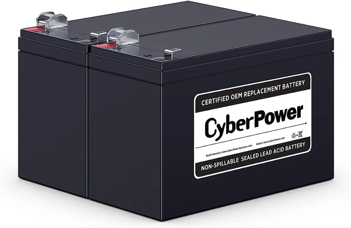 CyberPower CyberPower RB1290X2 UPS Replacement Battery Cartridge 12V 9Ah — product photo