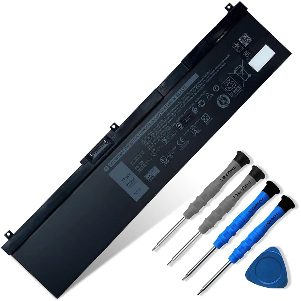 DELL NYFJH 97Wh Laptop Battery for Precision 7530 7730 7540 7740 — product photo