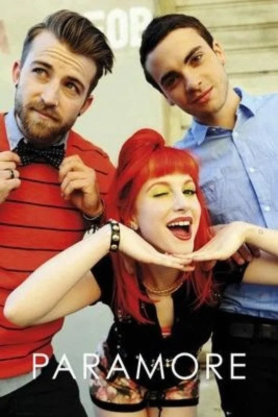 Paramore Group poster print 22 by 34 inches on heavy paper