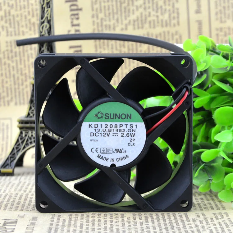 Fans Fans KD1208PTS1 80mm 12V 2.6W case fan — product photo
