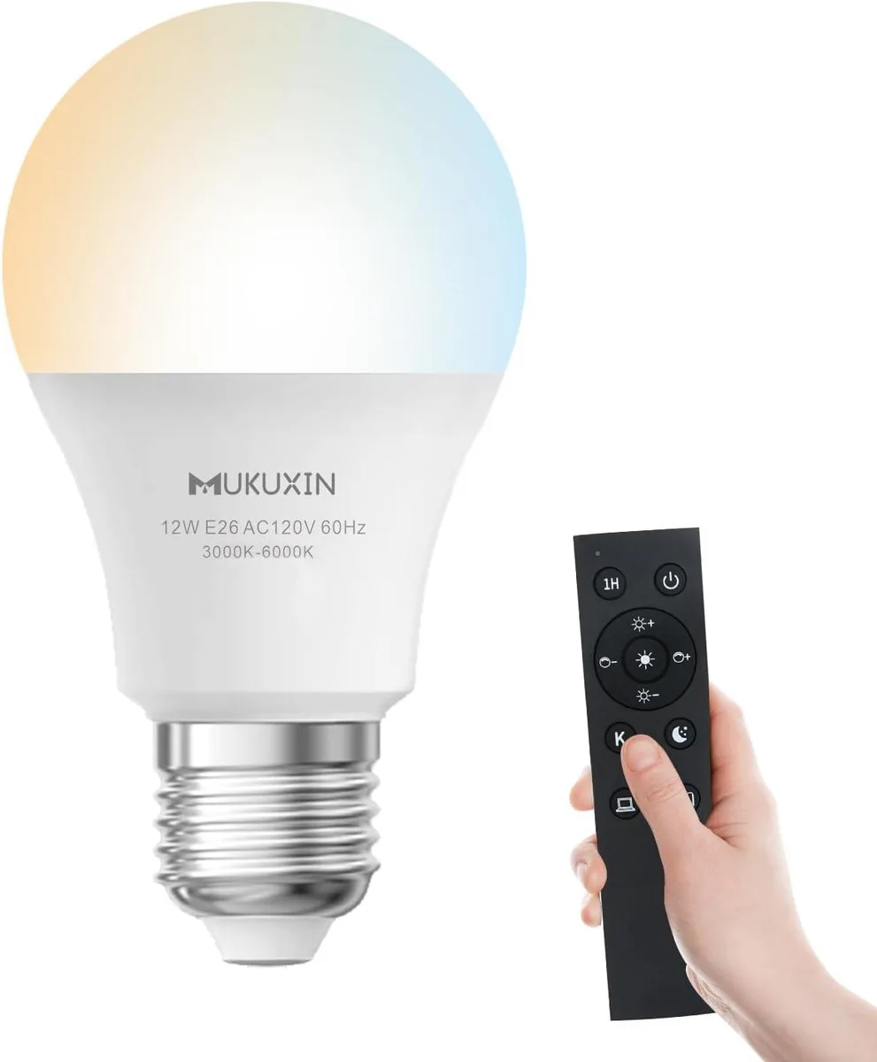 TUKO TUKO floor lamp 12W E26 3000K-6000K remote 50ft — product photo