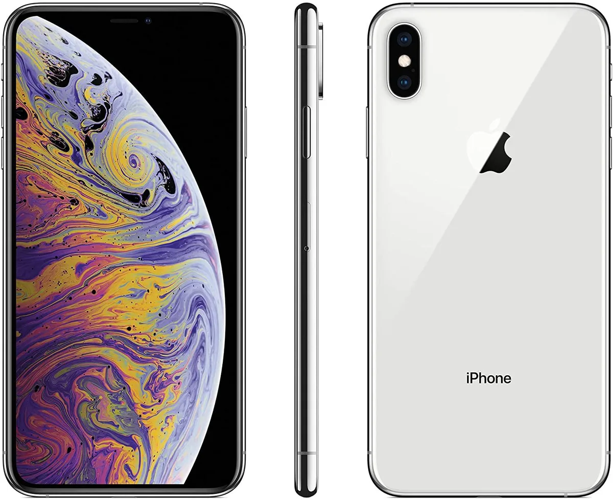Apple Apple iPhone XS A1920 256GB Silver Cell Phones - Unlocked — product photo
