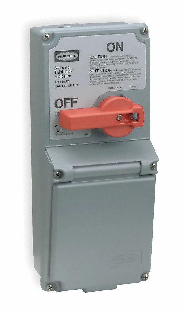 Hubbell Incorporated Hubbell Incorporated Disconnect Switch 30 A 3PST NEMA 12K 3R 15 HP 600 V — product photo