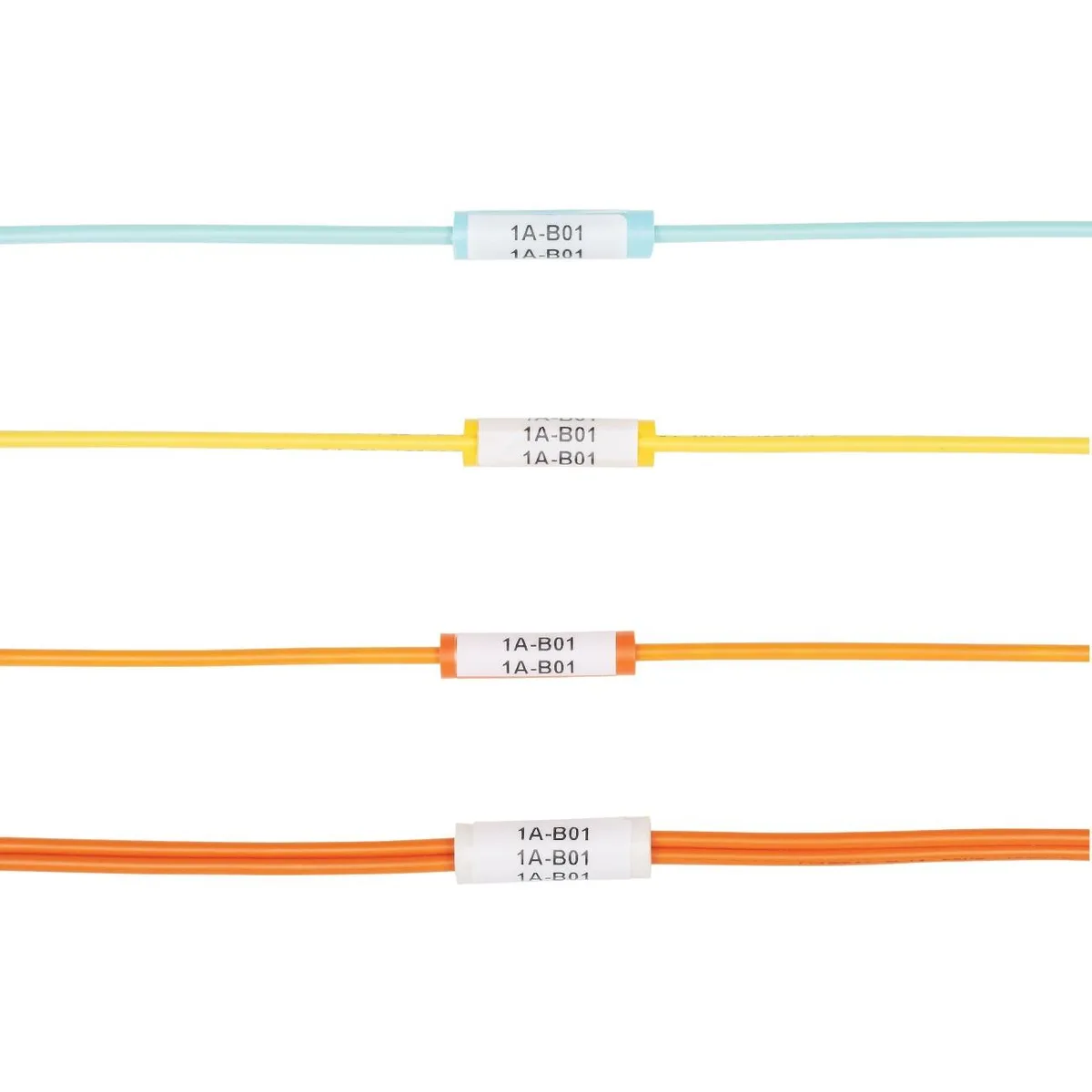 Panduit Panduit NWSLC2-7Y Cable Identification Sleeve White 2" 100pcs — product photo