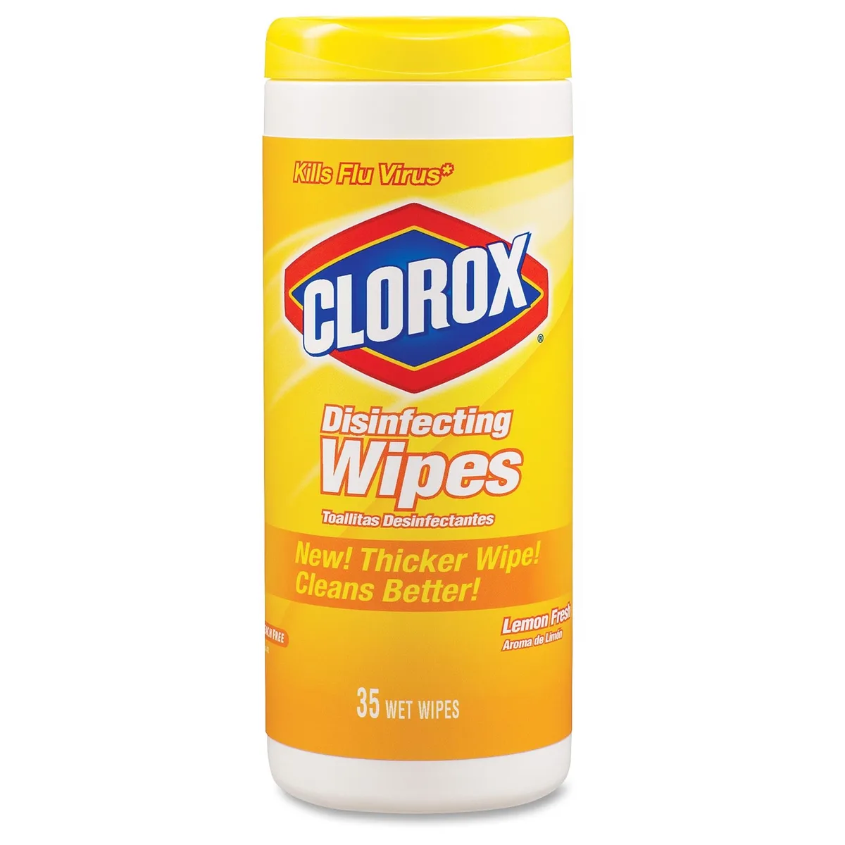 Clorox Clorox 01594EA Disinfecting Wipes Crisp Lemon 35 Count — product photo