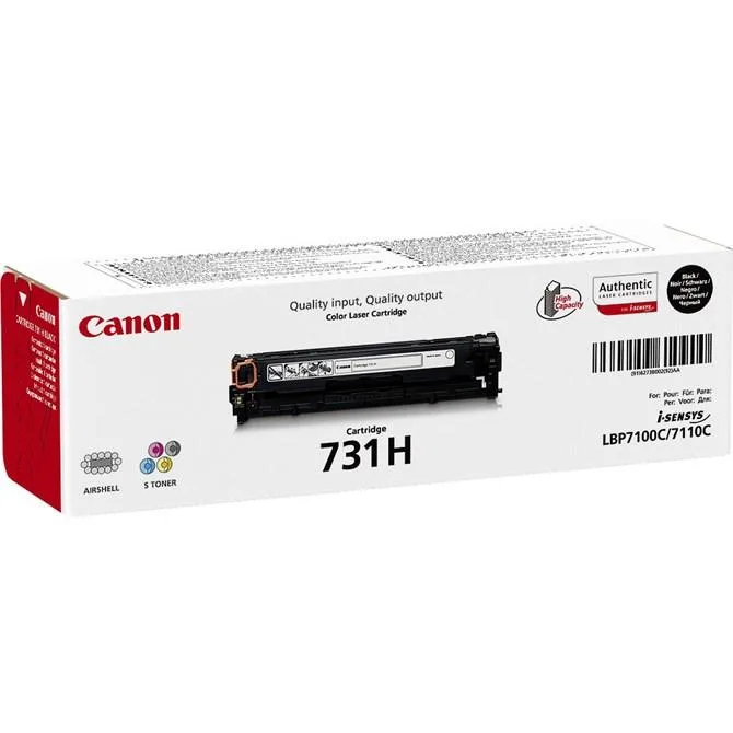 Canon Canon 6273B002 731H High Yield Black Toner Cartridge 2400 Pages — product photo