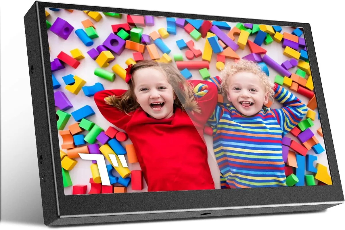 WaveShare WaveShare 7 inch Mobile Video 1024x600 140° HDMI VGA AV USB-C Micro-USB — product photo