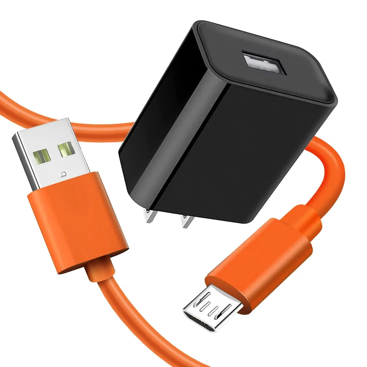  Lian-Li G.S013A#01 USB Charging Cable 3.3ft Orange — product photo