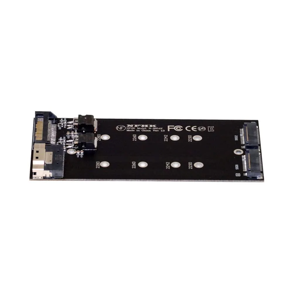 LORDWORLD LORDWORLD Dual NVME PCIe 3.0 4.0 SFF-8654 8X Raid Adapter — product photo