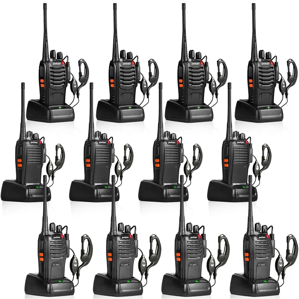 KEHIPI KEHIPI 777S 888S 666S two-way radio 16ch 1500mAh — product photo