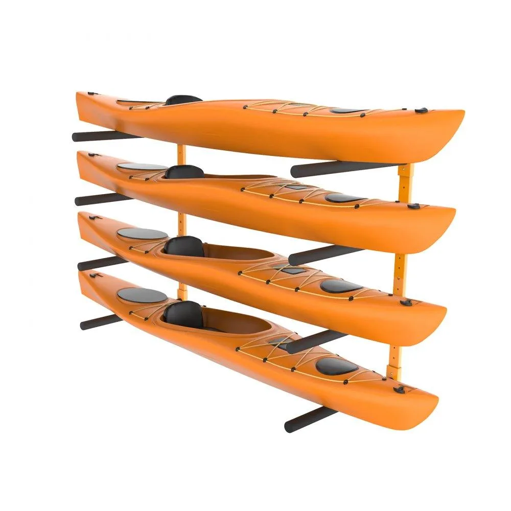 VEVOR VEVOR Kayak Storage Rack 4-Capacity 400 lbs Q235B 46.0×33.5×1.8 in — product photo