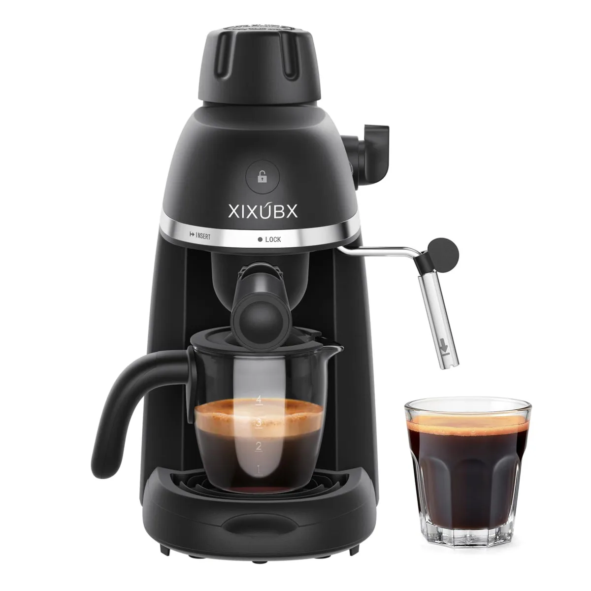  XIXUBX CM5409E-UL 3.5 Bar Espresso Machine 800W Black — product photo