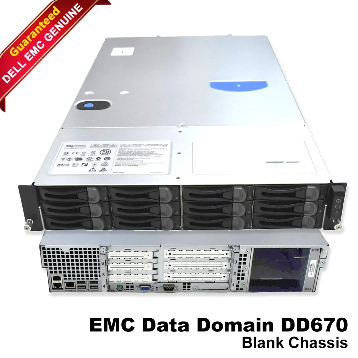 DELL DELL DD670 Data Domain Server Chassis P-X-670-CHSX1 — product photo