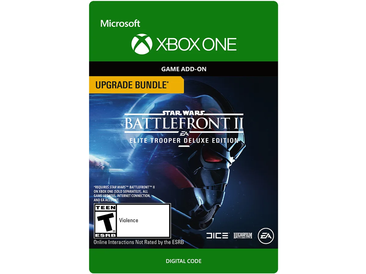Electronic Arts Electronic Arts 7D4-00210 Star Wars Battlefront II Elite Trooper Deluxe Upgrade downloadable game — product photo