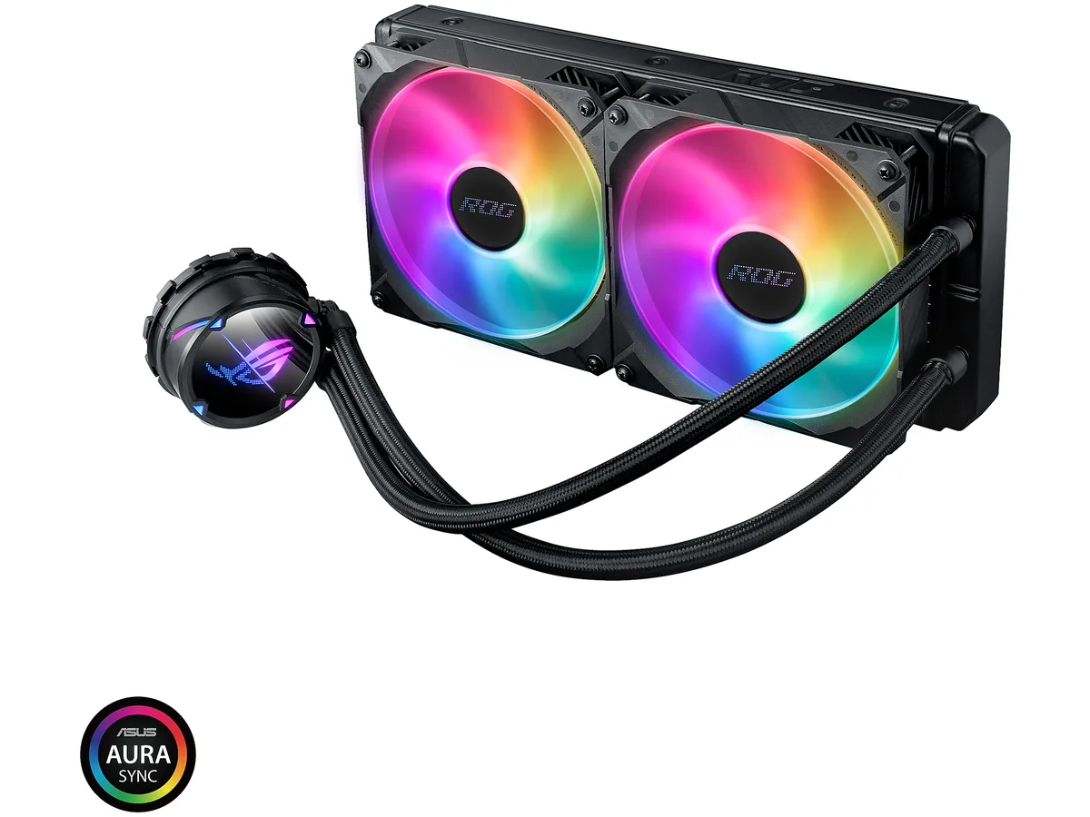 ASUS ASUS ROG STRIX LC II 280 ARGB liquid cooler — product photo