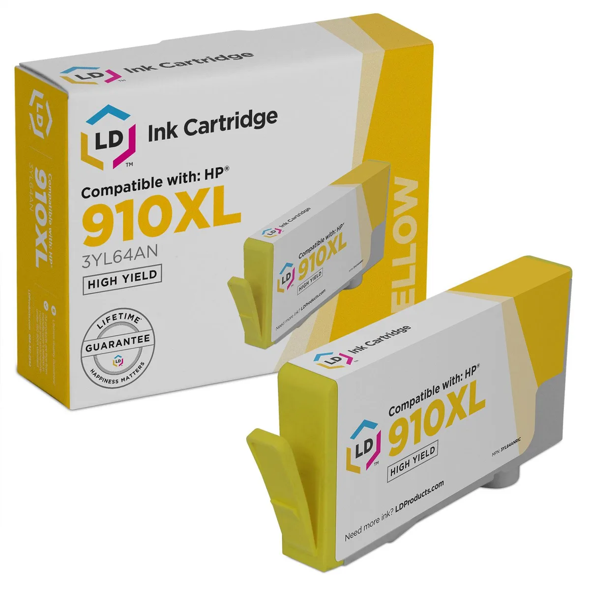LD Products LD Products 3YL64AN Yellow Ink Cartridge 1500 Pages — product photo