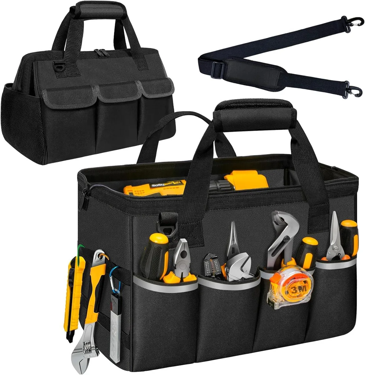 BFKK BFKK Tool Storage Bag L Black 14 pockets — product photo