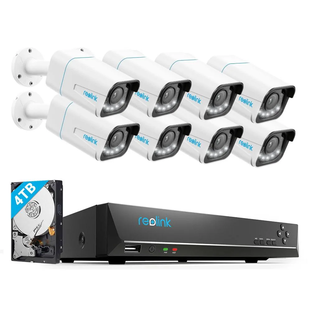 Reolink Reolink RLK16-811B8-A 16Ch 4TB NVR 8Cam 4K surveillance security system — product photo