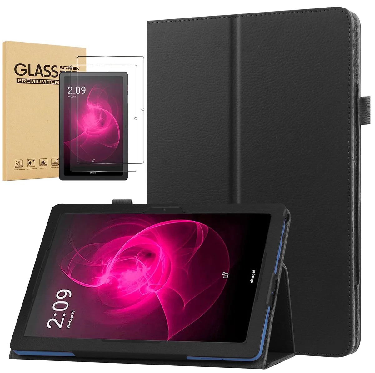 anicestore anicestore Folio Stand Cover for T-Mobile Revvl Tab 5G 10.36" 2023 Black — product photo