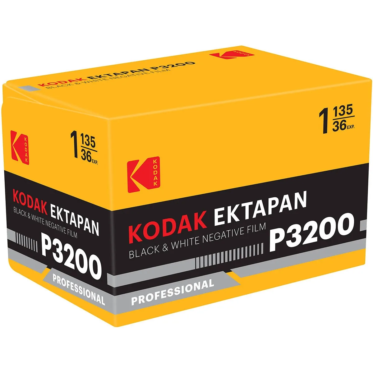 Kodak Kodak Ektapan P3200 135 Black & White Negative Film 36 Exposures — product photo